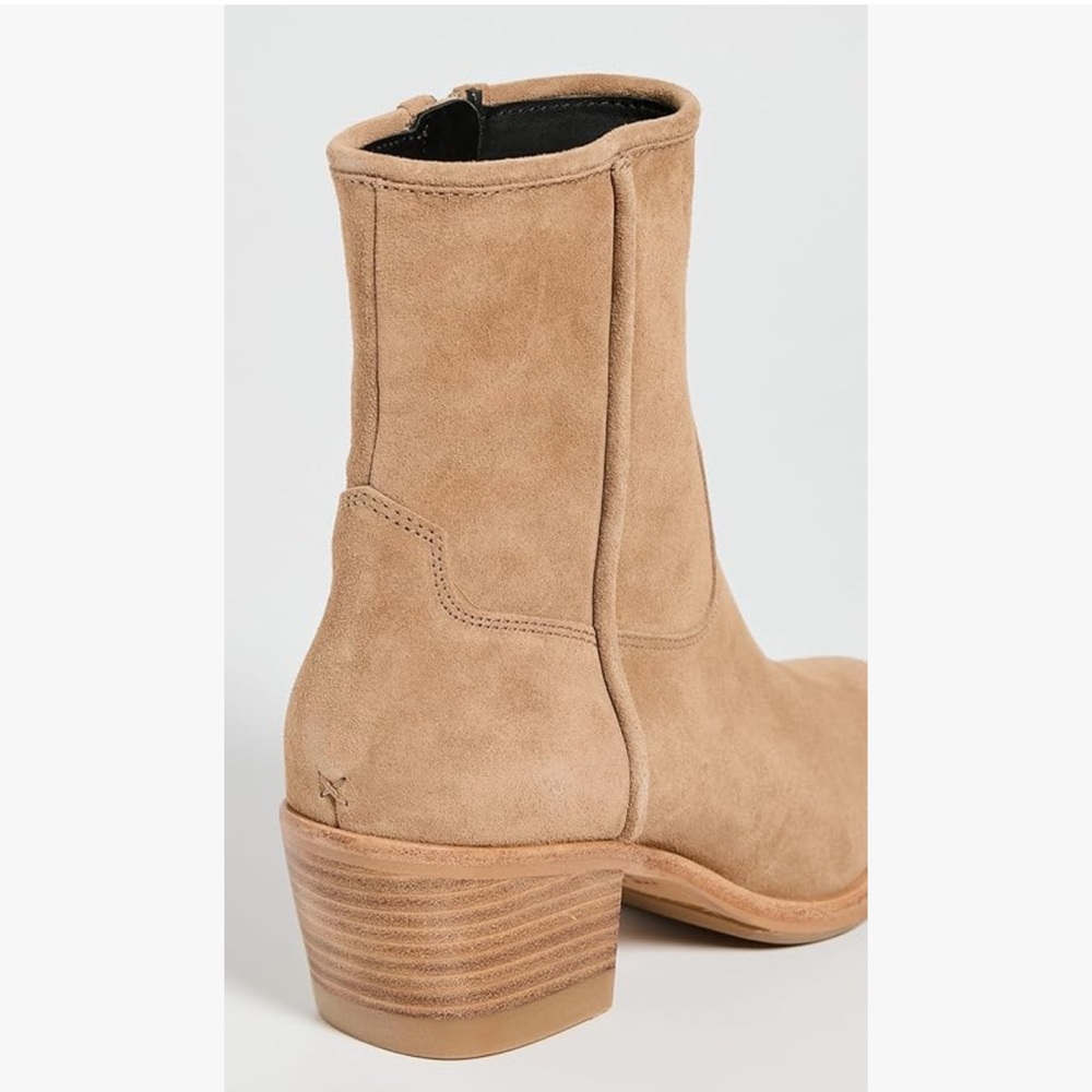 Rag and Bone Mustang Camel Suede Boot Size 9 - Picture 3 of 5